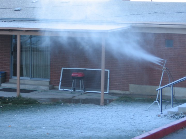 photo of snowmaking